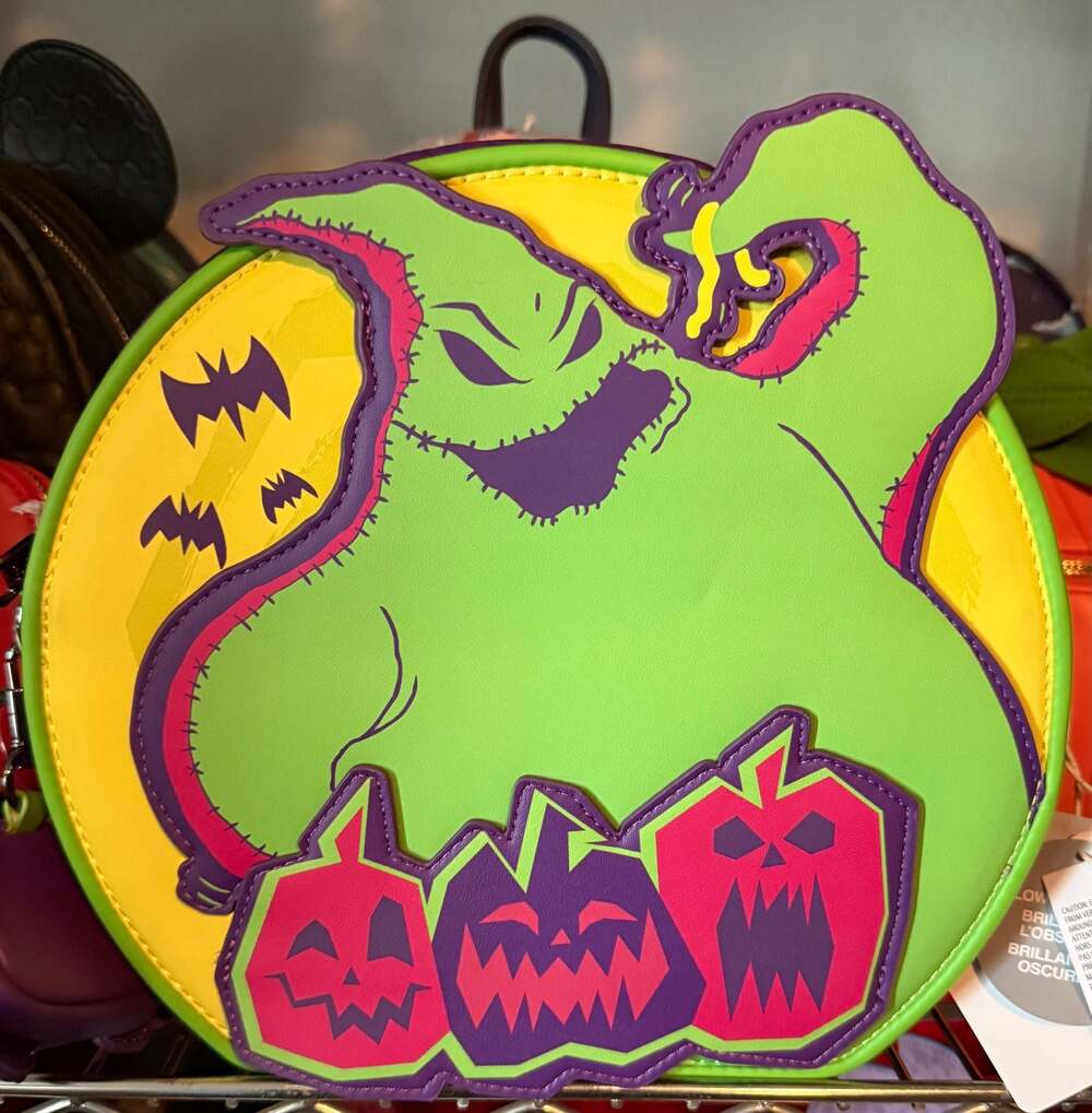 Disney Parks Loungefly Oogie Boogie Bash 2025 Crossbody Bag